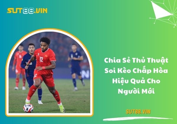 Chia sẻ thủ thuật soi kèo chấp hòa hiệu quả cho người mới