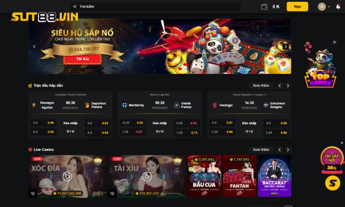 Tổng quan về nhà cái Sut88