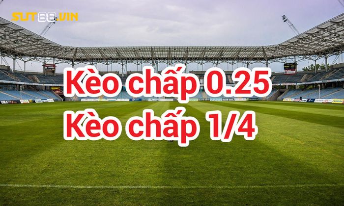 Kèo chấp ¼ có cách đọc kèo đơn giản, dễ kiếm tiền