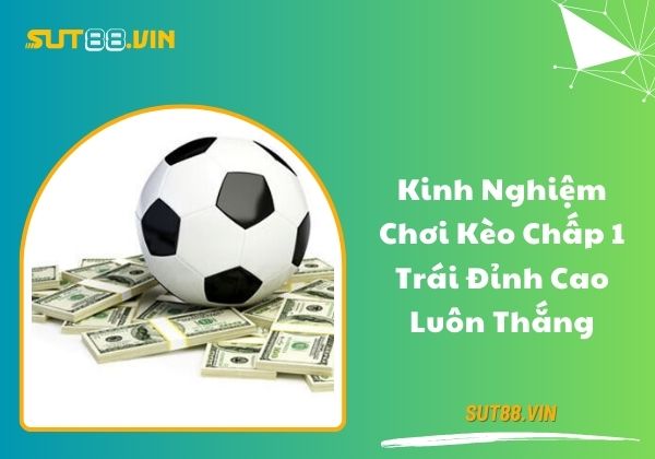 Kinh nghiệm chơi kèo chấp 1 trái đỉnh cao luôn thắng