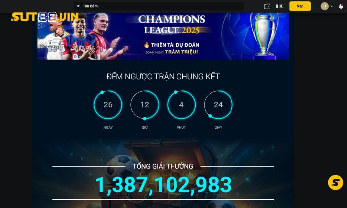Tổng hợp các chương trình khuyến mãi Sut88
